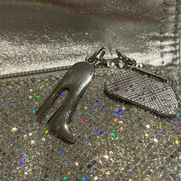 Silver Nine West Clutch - Picture 6 of 10